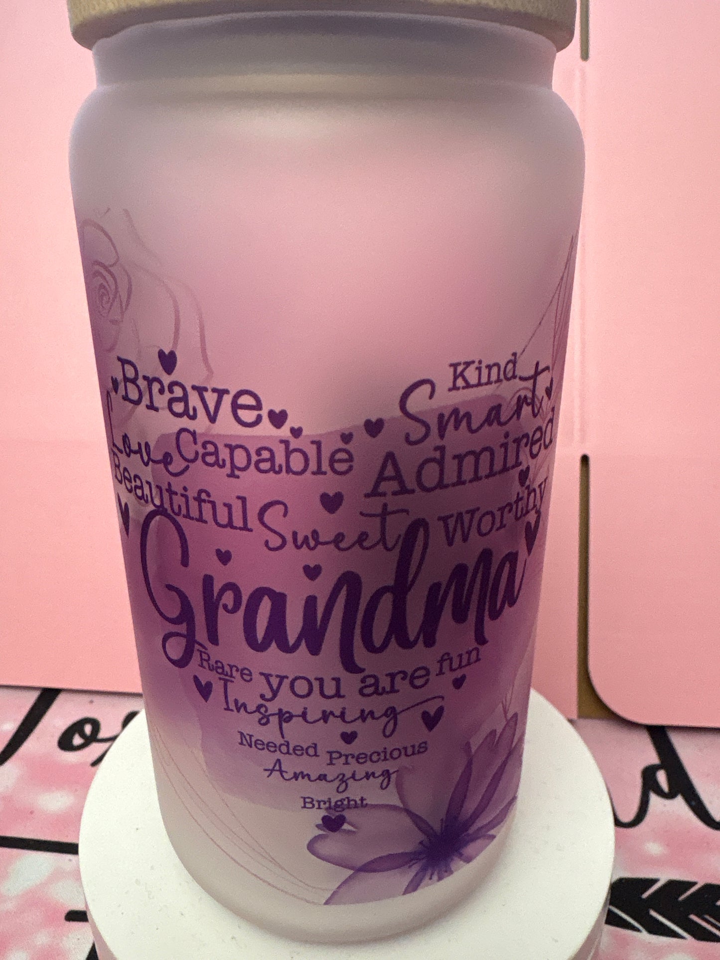 Grandma frosted cup