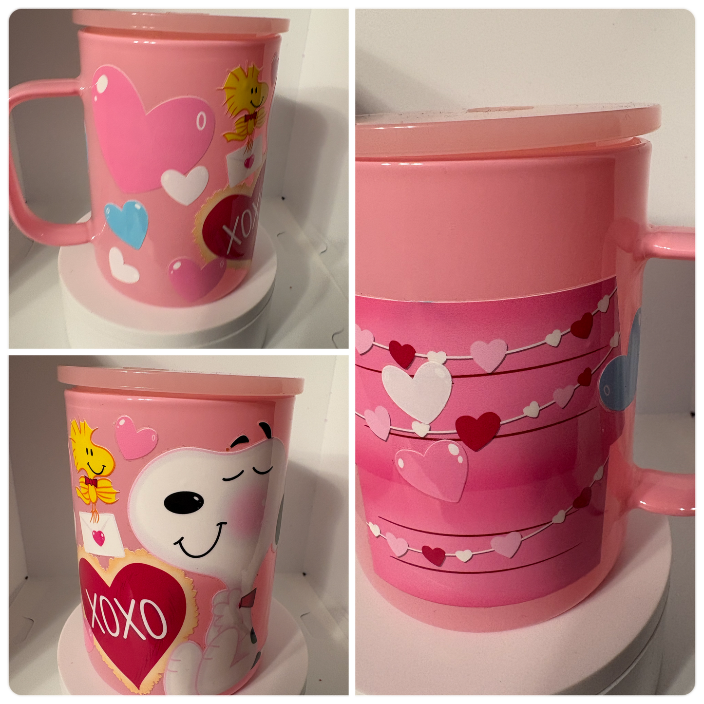 White Dog & Bird Mug