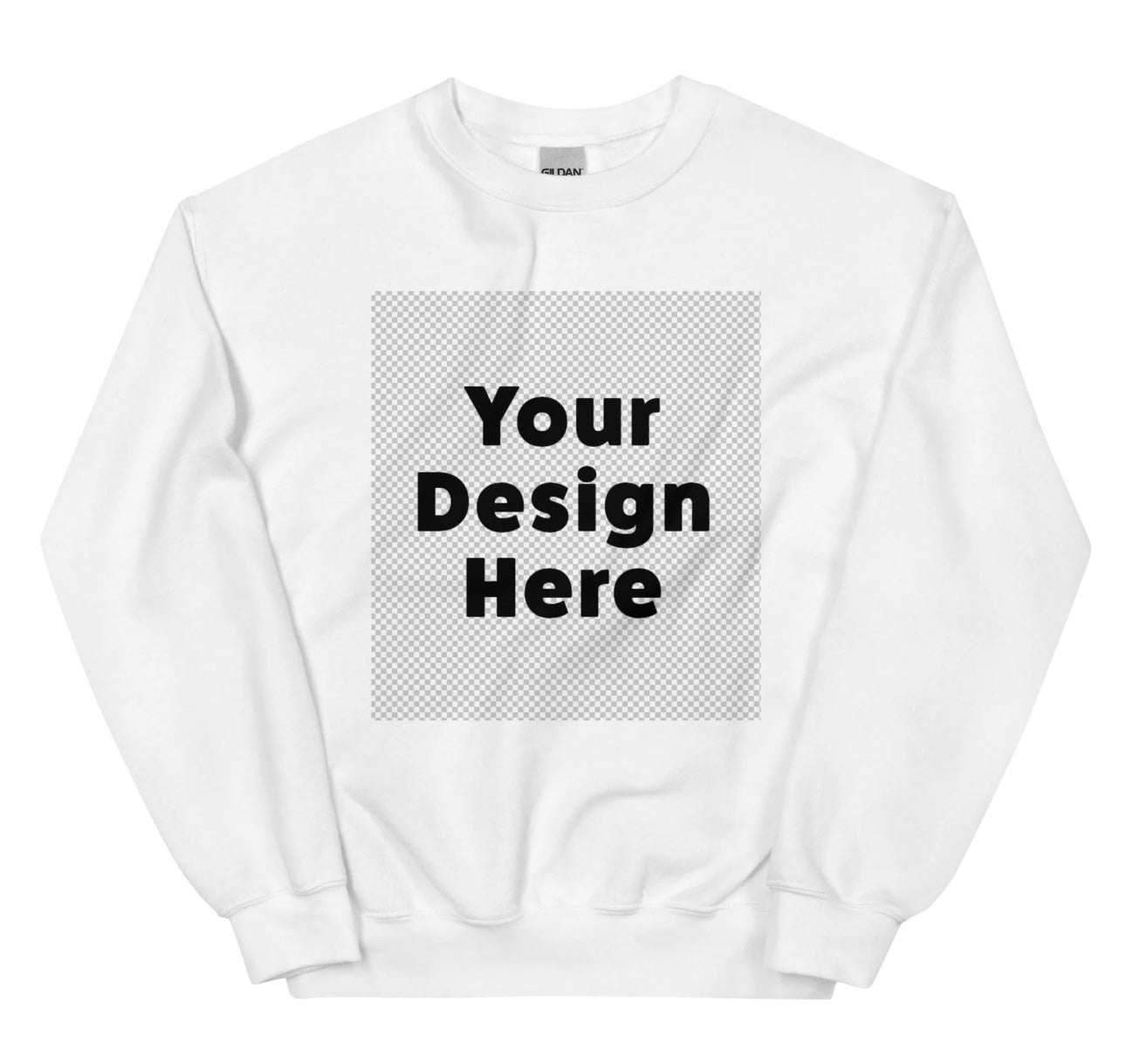 Crewneck shirts/Crewnecks Sweaters/Hoodies ( For Premade Transfer)