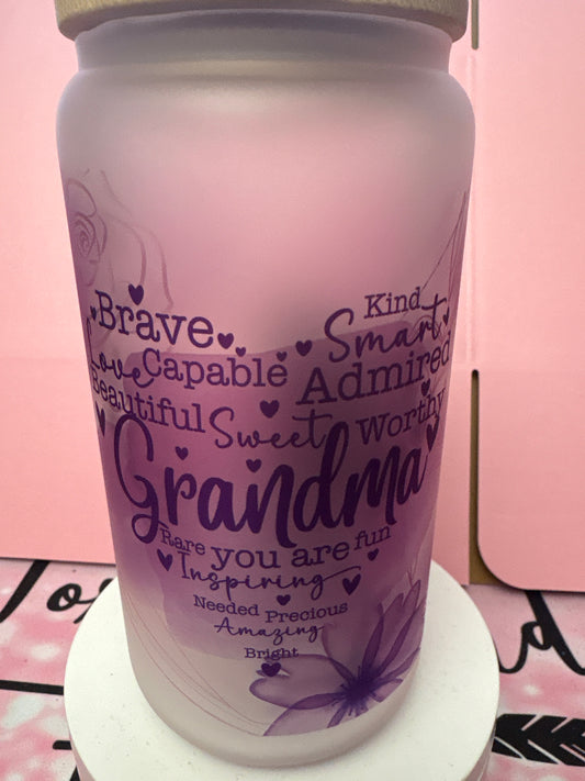 Grandma frosted cup