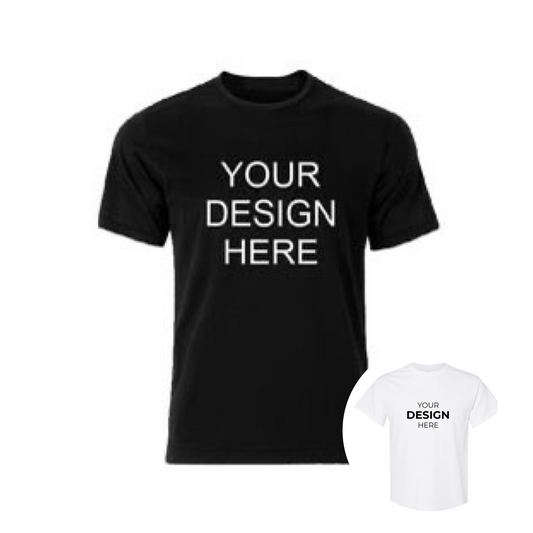 Customized Apparel (3 style options - 3 color options)