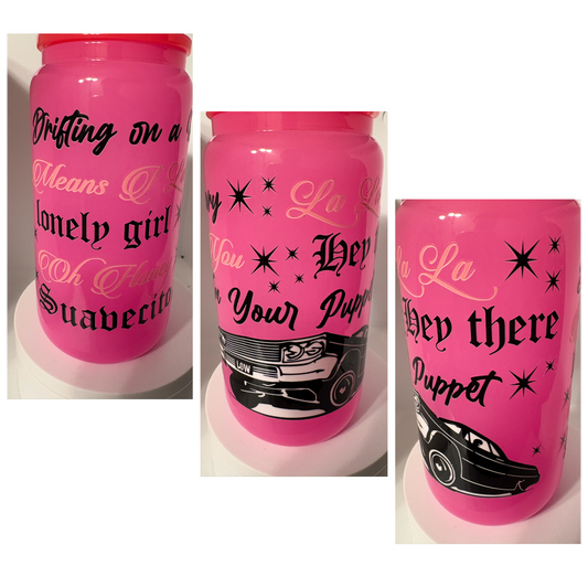 Lowrider Oldies (Colored Glass Cup)