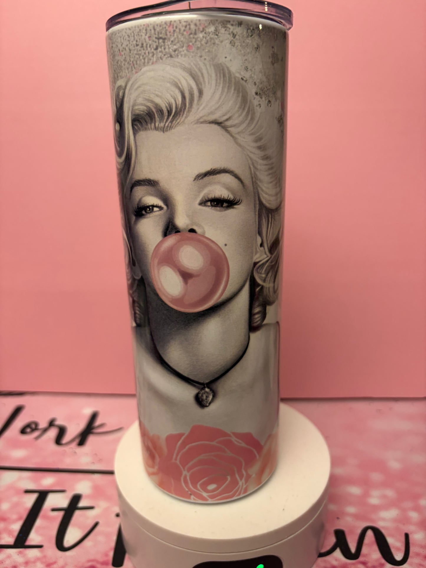 Marilyn M tumbler