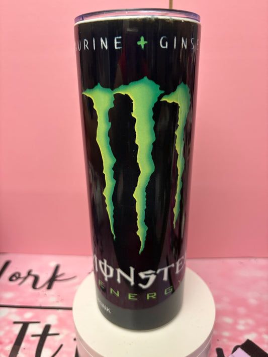 Monster drink tumbler