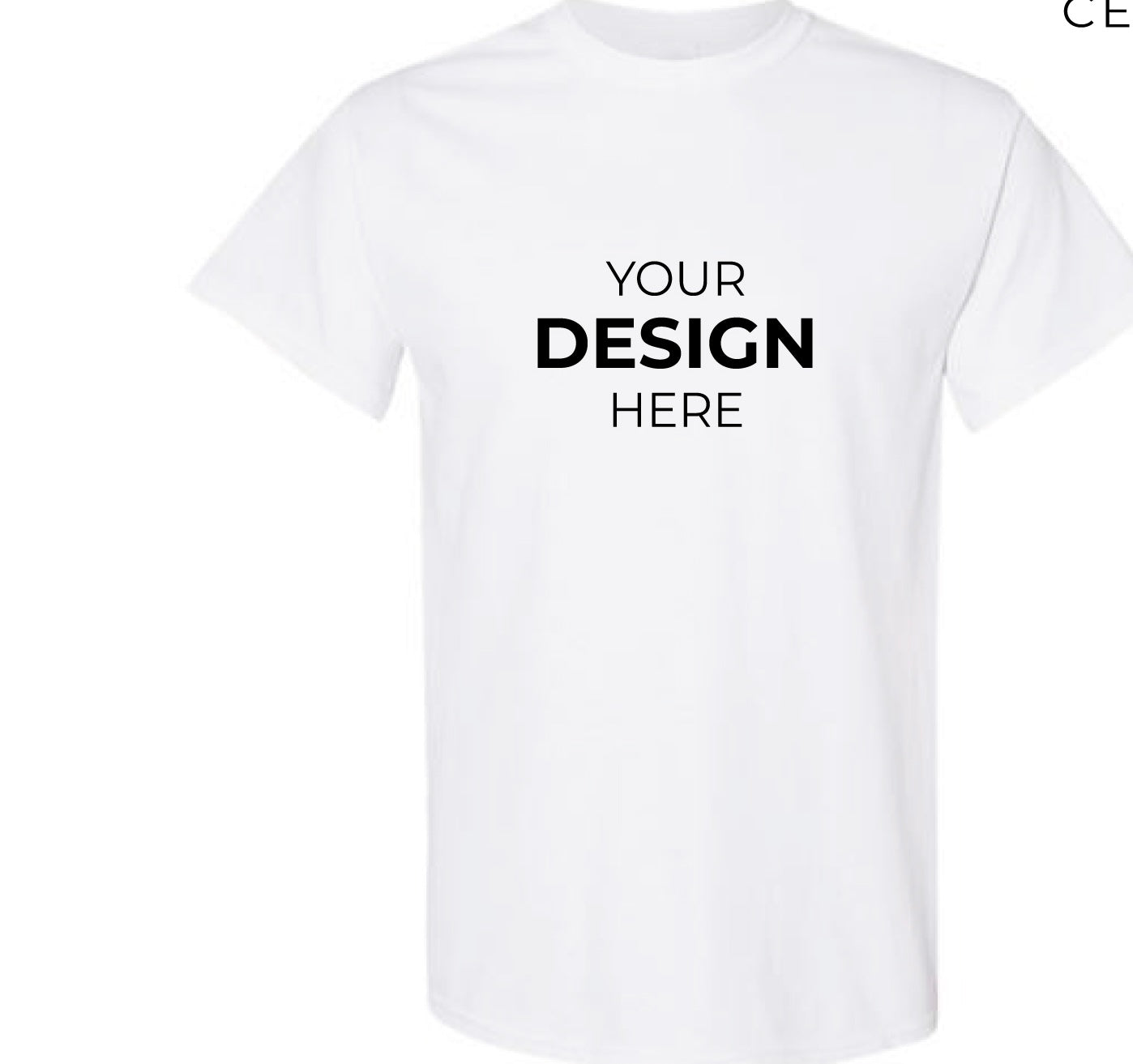 Customized Apparel (3 style options - 3 color options)